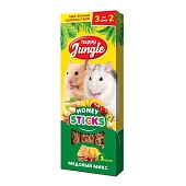  Happy Jungle для мелких грызунов Мёдовый Микс (3палочки) 90г