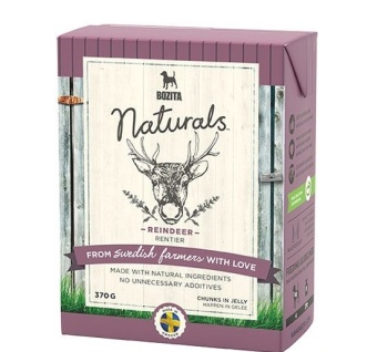 Bozita Naturals консервы 370г кусочки оленины для собак фото, цены, купить