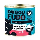 Doggufūdo консервы для собак с говядиной и рисом паштет 400г фото, цены, купить