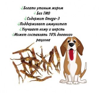 Лакомства "Домашний Рецепт" Язык утки 200г фото, цены, купить