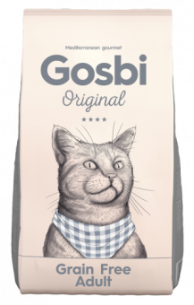 GOSBI  ORIGINAL GRAIN FREE ADULT 3кг беззерновой для кошек фото, цены, купить