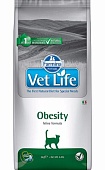 Farmina VetLife Obesity 2кг для кошек при ожирении
