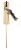 ЭкоLine Игрушка для кошек УДОЧКА деревянная Льняной Шар 50 см фото, цены, купить