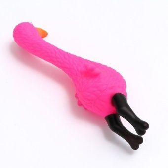 Игрушка пищащая "Фламинго" 22,5см фото, цены, купить