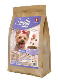 Zoogurman Smolly dog сухой корм для собак с индейкой 1.8кг фото, цены, купить