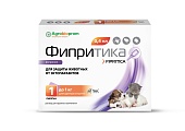Фипритика капли на холку для котят и щенков, до 1кг (3пип/0,4мл) фото, цены, купить