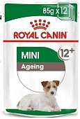 Royal Canin  Mini Ageing 12+ пауч 85г в соусе для собак мелких пород старше 12 лет фото, цены, купить