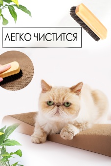 Когтеточка-лежанка "Зверьё Моё" Дюна 47*21*5см для кошек