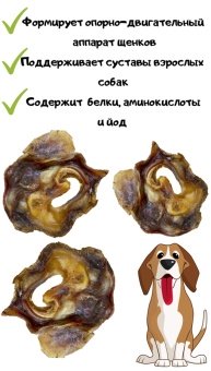 Лакомства "Домашний Рецепт" Ухо Говяжье нарезка 500г фото, цены, купить