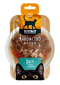 TiTBiT Рагу кролик с говядиной лакомство для кошек 55 г фото, цены, купить