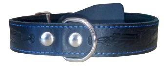 Ошейник 30мм натуральная кожа, тисненый фото, цены, купить