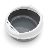 Туалет "НЮША" S с бортом, овальный 41*39*20см фото, цены, купить