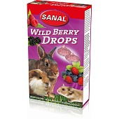 SANAL Drops Wild Berry для грызунов с лесными ягодами 45г фото