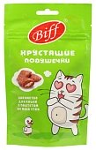 TiTBiT Biff Хрустящие Подушечки для кошек с Паштетом из Утки 60г фото, цены, купить