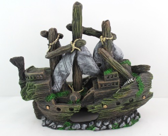 Грот "Затонувший корабль" (22*8*20.5) фото, цены, купить