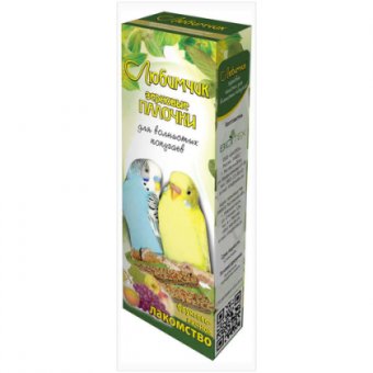 Любимчик Лакомство для попугаев Фруктово-Яичная 2шт*18гр фото