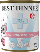 Best Dinner VET PROFI консервы для собак  Gastrointestinal Low Fat Птица 0,34г фото, цены, купить
