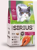 SIRIUS Лосось и рис для взрослых кошек 12кг фото, цены, купить