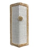 Когтеточка "Зверьё моё"  Угловая сизаль 60*32см для кошек