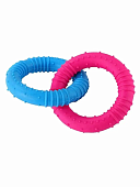 Игрушка кольца в связке 2шт d=13см каучук 
