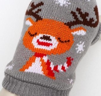 Свитер "Олень на сером" фото, цены, купить