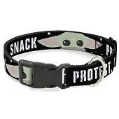 Ошейник Звёздные Войны Малыш Йода PROTECT ATTACK пласт. застёжка 23-38см Buckle-Down фото, цены, купить