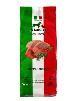 AMICO Dog Adult Large/Medium с телятиной для собак средних и крупных пород 12 кг фото, цены, купить