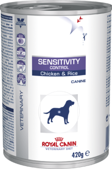 Royal Canin Veterinary Diet Sensitivity Control конс. 420г с курицей для собак при пищевой аллергии фото, цены, купить