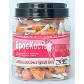 Green Qzin БРОСКОСТЬ Куриное мясо на кальциевой косточке 750г (банка) фото, цены, купить