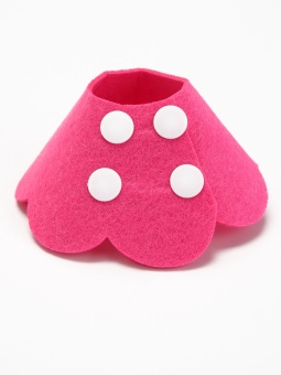 Конус защитный из фетра "Ромашка" Фуксия S фото, цены, купить