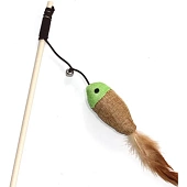 Дразнилка Рыбка, Звезда, Мяч с пером 40*104см фото, цены, купить