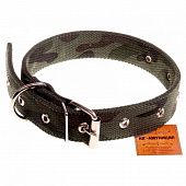 Ошейник 30 двойной брезент камуфляж (длина 61, обхват шеи 28-56см) Арт.ОБ3058 фото, цены, купить