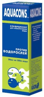 ЗООМИР AQUACONS Против Водорослей 50мл/500л фото, цены, купить
