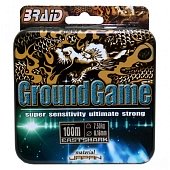 Плетёнка Ground Game 0,14 100м зелёная фото, цены, купить