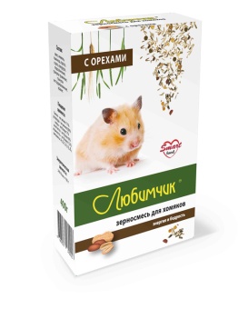Любимчик  Орех для хомяков  400г фото, цены, купить