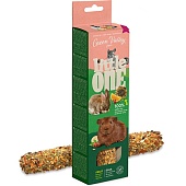 Колба Little One "Зелёная Долина" для грызунов зерновая с фруктами  1*180г  фото, цены, купить