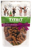 TiTBiT Хрустящие подушечки для кошек с паштетом из индейки (Новогодняя коллекция) 50 г 023198 фото, цены, купить