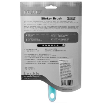 Пуходерка DeLight  AQUA пластик с каплей, большая фото, цены, купить