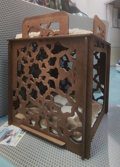 Домик дерево Дюплекс Мокрый Нос 45*45*55см для кошек