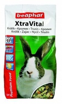 Корм Beaphar XtraVital для кроликов 1кг фото, цены, купить
