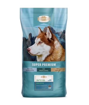 Breeder's Way Super Premium Holistic 26/12  с телятиной, яблоком, клюквой для собак 15кг фото, цены, купить