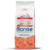 Monge Speciality Line Monoprotein сухой для щенков мелких пород Лосось/Рис 7,5кг фото, цены, купить