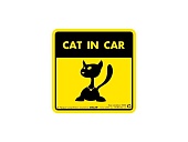 Collar Наклейка 3729 "Cat in car" фото, цены, купить