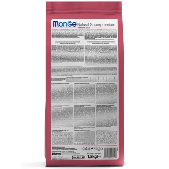 Monge Speciality Line Monoprotein сухой для стерилизованных кошек, из говядины 1,5кг фото, цены, купить