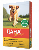 Дана Ультра Ошейник против блох, гельминтов для собак 60см (зеленый) фото, цены, купить