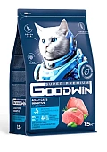 GOODWIN Sensitive корм для взрослых кошек с чувствительным пищеварением с индейкой 1,5 кг фото, цены, купить