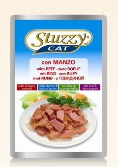 Stuzzy CAT пауч 100г с говядиной для кошек фото, цены, купить