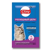 Cliny Роскошный Шелк 10мл шампунь для кошек фото, цены, купить
