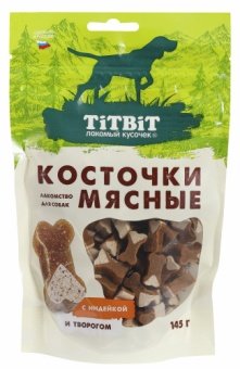 TiTBiT  Косточки мясные с индейкой и творогом фото, цены, купить