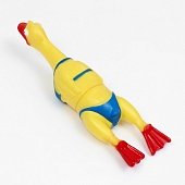 Игрушка пищащая "Пляжная утка XL" для собак, 41 см, жёлтая фото, цены, купить